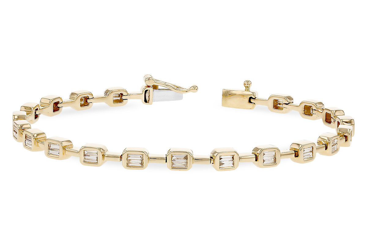 B310-68770: BRACELET .90 TW BAGUETTE