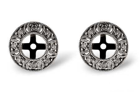 D037-08743: EARRING JACKETS .12 TW (FOR 0.50-1.00 CT TW STUDS)