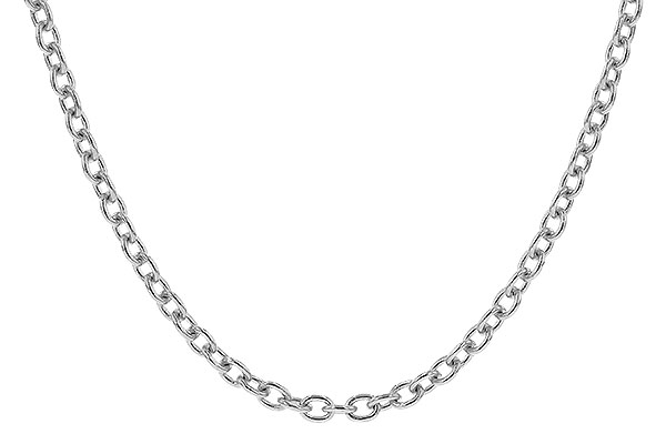 E310-70579: CABLE CHAIN (24IN, 1.3MM, 14KT, LOBSTER CLASP)