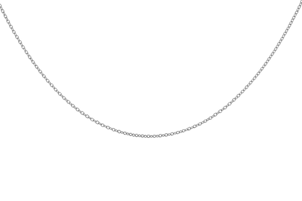 F310-70579: CABLE CHAIN (22IN, 1.3MM, 14KT, LOBSTER CLASP)