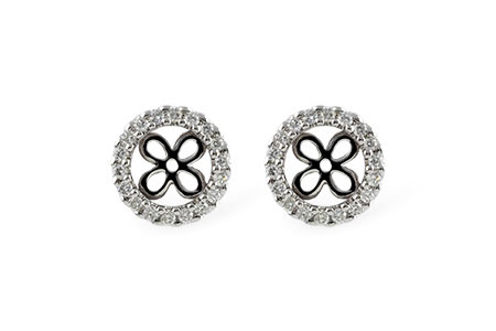 K224-31479: EARRING JACKETS .30 TW (FOR 1.50-2.00 CT TW STUDS)