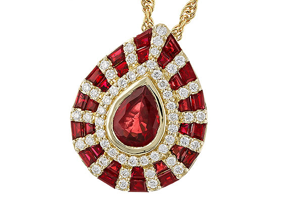 M311-58797: NECK 2.05 TW RUBY 2.29 TGW (7x5MM PS)